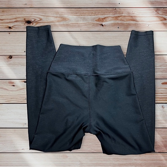 Carbon38 Metallic striped high rise 7/8 legging S - Picture 7 of 7